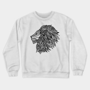 The lion loves vegan Crewneck Sweatshirt